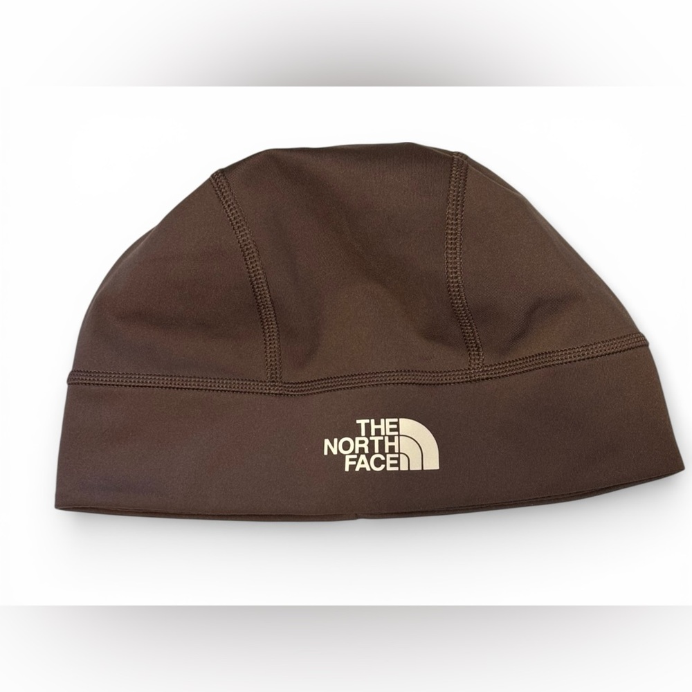The North Face Dark Brown Beanie Hat- like new